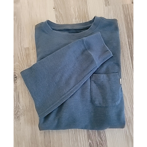Vuori Pullover Size Small Indigo Heather Long Sleeve Top - Picture 1 of 9